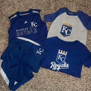 Kansas City Royals Boys Size 4T Lot